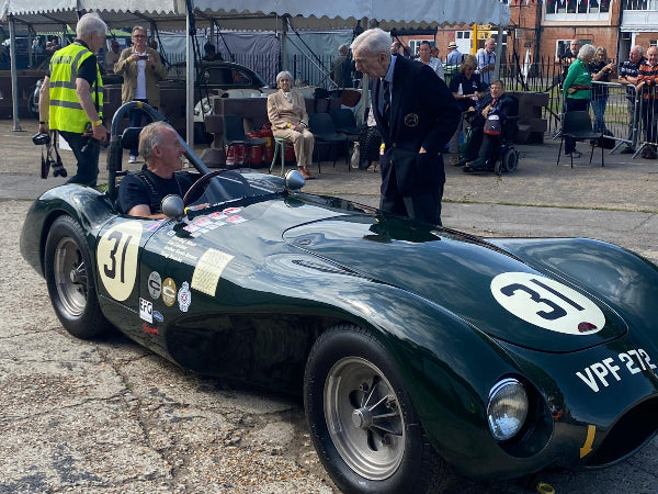Tony Brooks at Brooklands